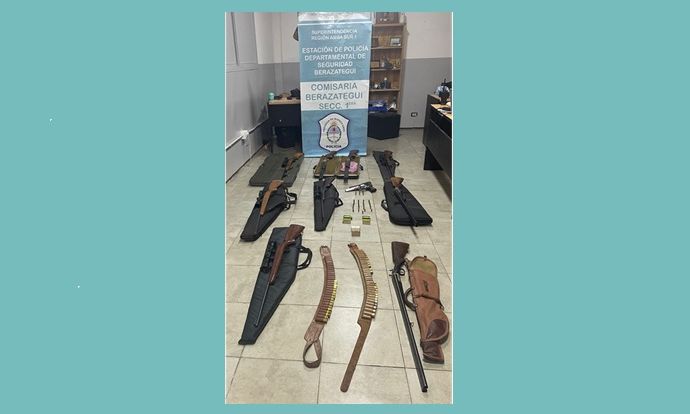 Berazategui – Un detenido por violencia de género y tenencia ilegal de armas